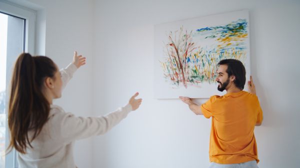 Cost of Artwork Hanging in Manteca