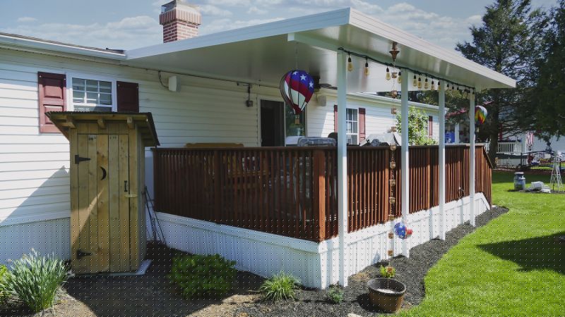 Home Skirting Installation